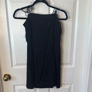 Old Navy Black Swim Coverup with Tie Straps